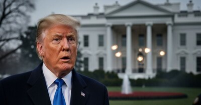 व्हाइट हाउस के सामने फायरिंग. (Credit- AI Generated)