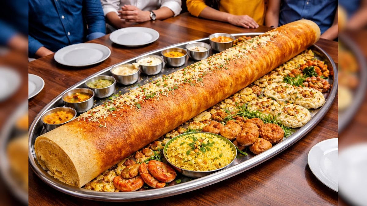 जमशेदपुर के फूडीज की पहली पसंद बाहुबली महाराज डोसा, एक में भरे 6 लोगों का पेट, खाने से पहले सब लेते फोटो!