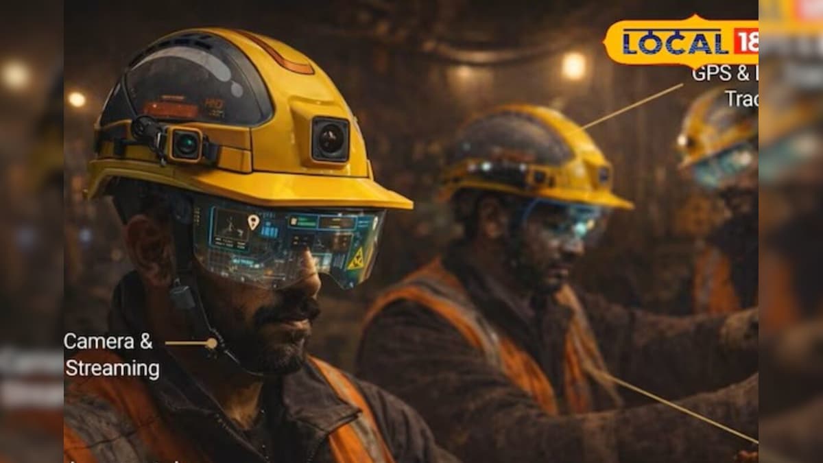 बोलने वाला AI हेलमेट! जहरीली गैस हो या ऊंचाई से गिरना, पलक झपकते ही सुपरवाइजर को होगी खबर – News18 हिंदी