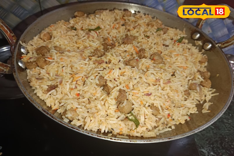 सोयाबीन बिरयानी रेसिपी सोयाबीन बिरयानी रेसिपी