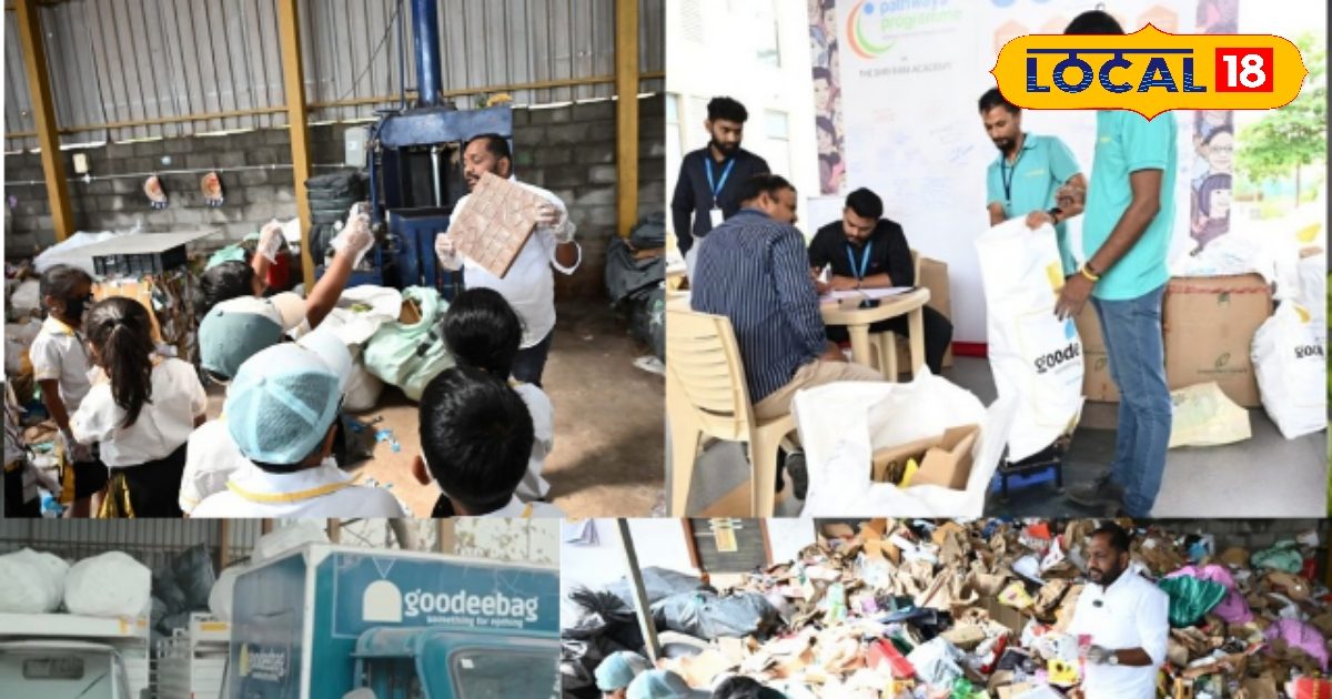 Goodeebag Startup | हैदराबाद में कचरे के बदले मुफ्त किराना | Waste to Wealth Hyderabad News