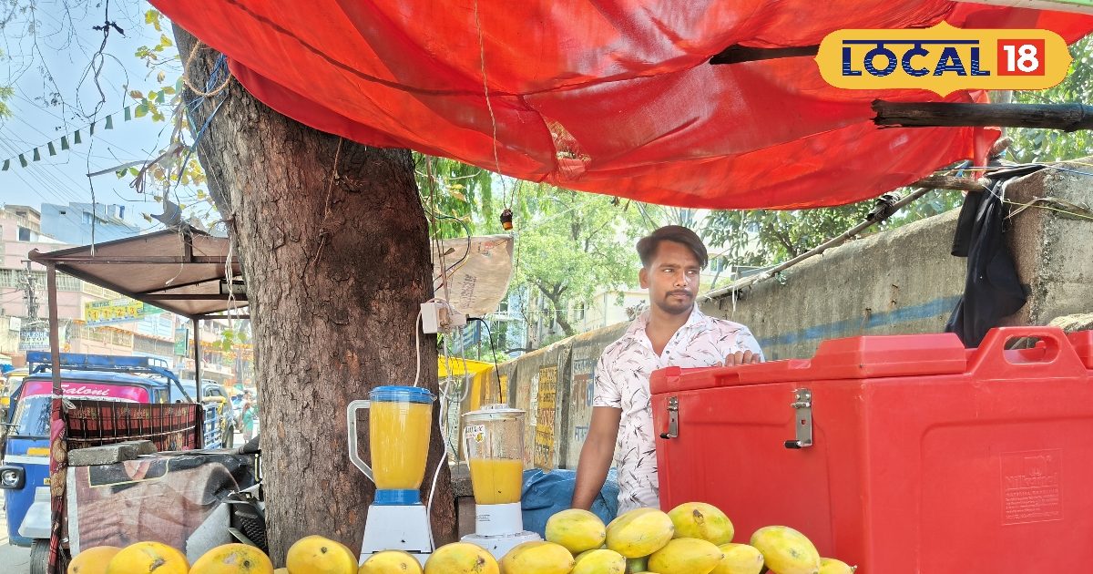 चुनिंदा ताजे आमों से बना, मीठा, रसीला, चिल्ड…जमशेदपुर में गोलू का मैंगो शरबत है हिट
