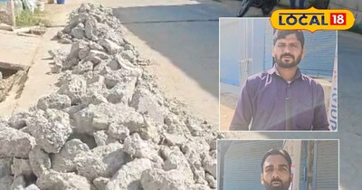 खाटूश्याम जी में नई सड़क तोड़ने पर फूटा गुस्सा, लोग बोले- पहले पाइपलाइन क्यों नहीं डाली?