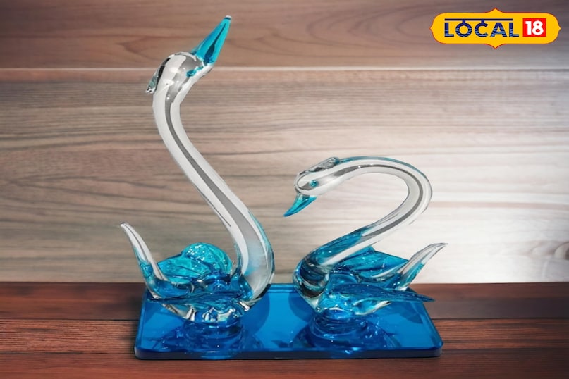 कांच के होम डेकोरेटिव आइटम 