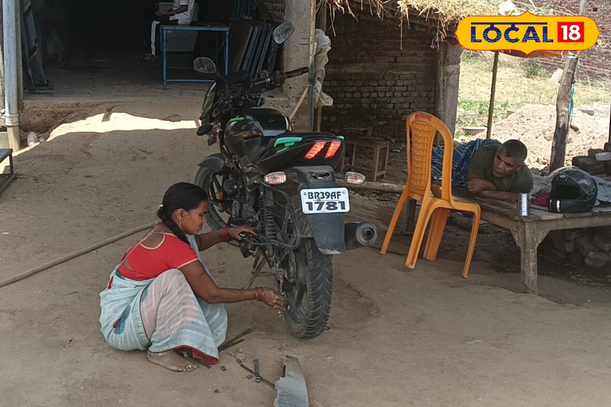 गया की सविता बनाती हैं पंचर, बाइक, कार, ट्रैक्टर, सब चकाचक...झोपड़ी से शुरू किया था काम, जमकर उड़ता था मजाक!