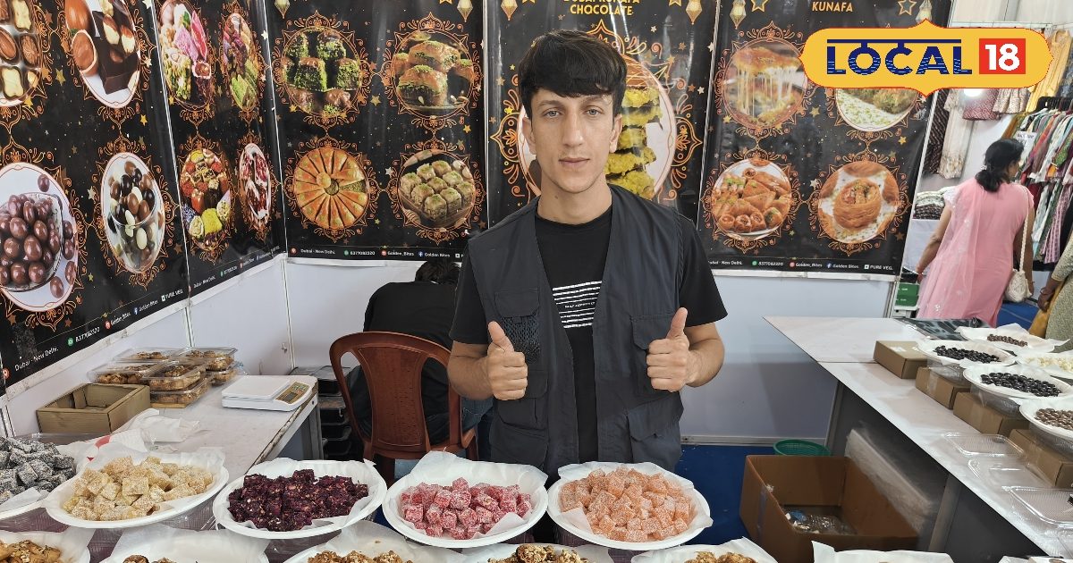 दुबई का फेमस कुनाफा, बकलावा, जमशेदपुर में! स्टॉल देख बौरा रहे बच्चे, चॉकलेट फ्लेवर की धूम