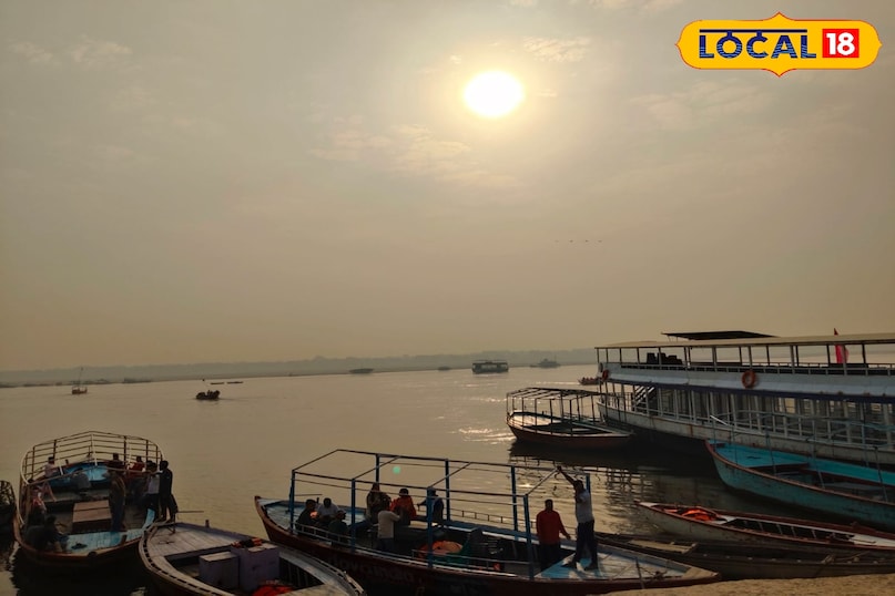 गंगा-वरुणा का संगम स्थल गंगा-वरुणा का संगम स्थल