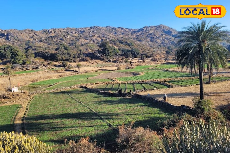 उतरज गांव का नजारा