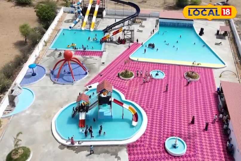 स्लाइड्स, वेव पूल और रेन डांस—जालौर में एंटरटेनमेंट फुल ऑन...