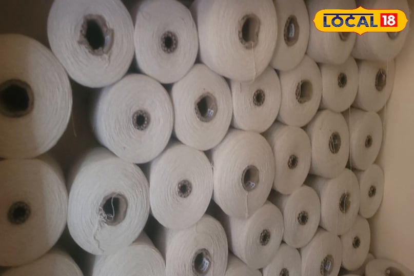 1500 धागों की मेहनत से बिना मशीन, 100% कपास से हाथों से बनता जालोर का खास खेस...