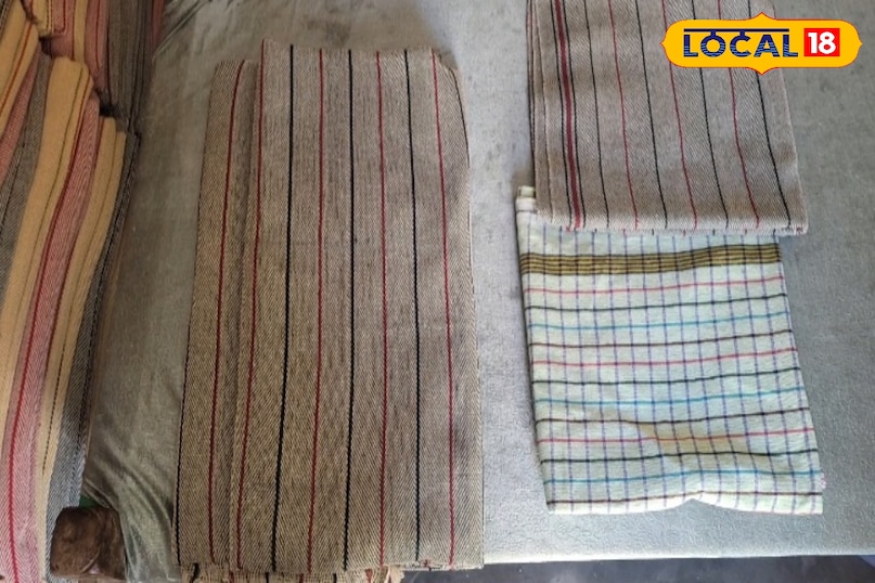 1500 धागों की मेहनत से बिना मशीन, 100% कपास से हाथों से बनता जालोर का खास खेस...