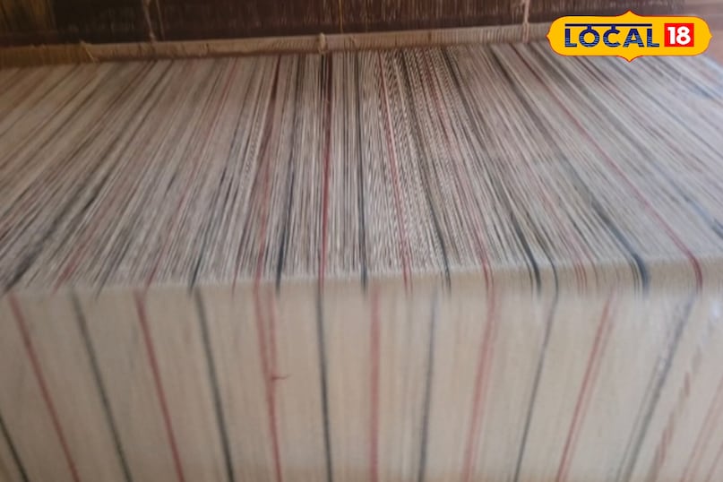 1500 धागों की मेहनत से बिना मशीन, 100% कपास से हाथों से बनता जालोर का खास खेस...