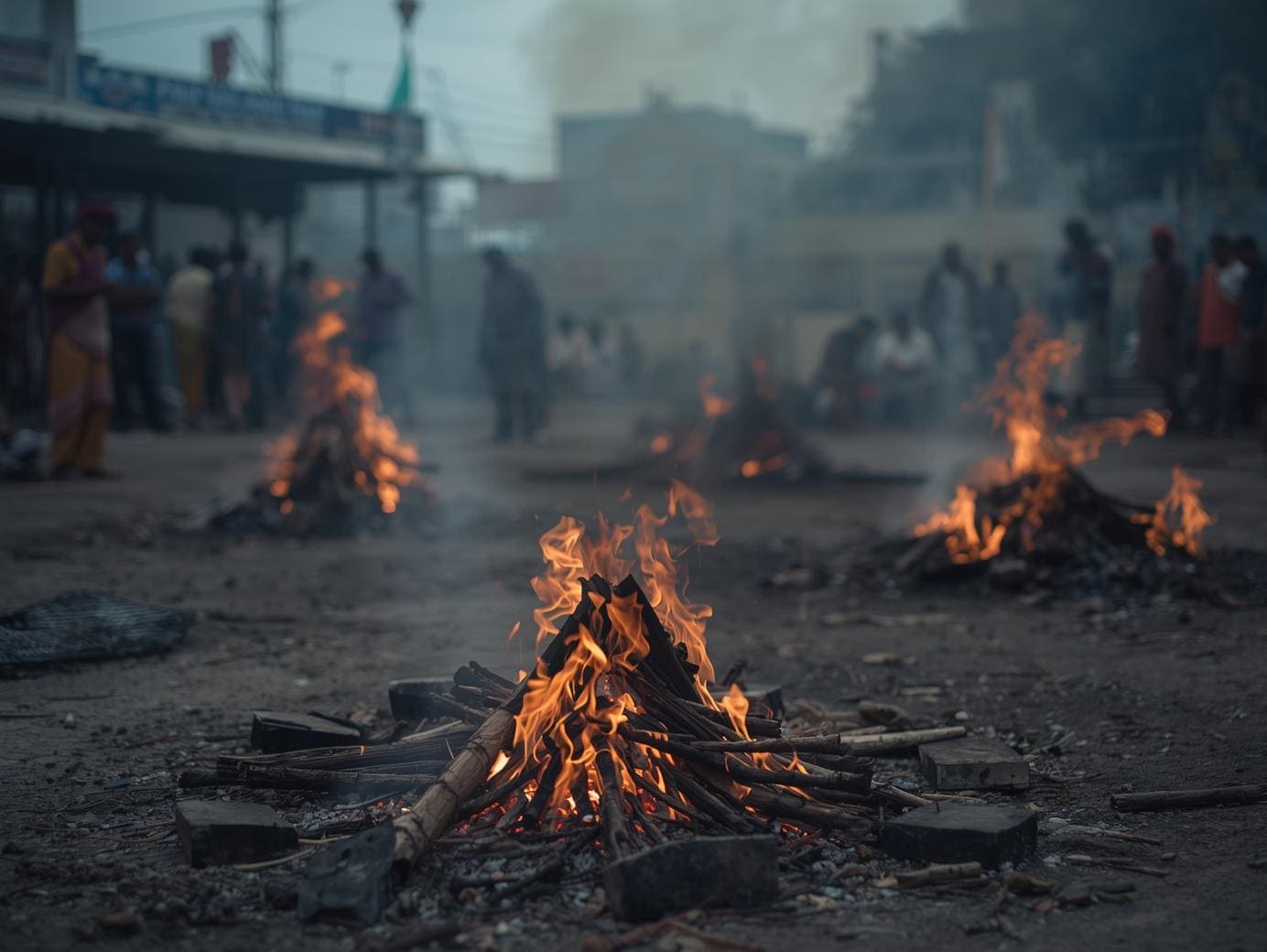 अब मुर्दों से भी टैक्स लेगी सरकार? यहां श्मशान की दीवार पर चिपकाया गया क्यूआर कोड, हुआ विवाद!