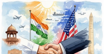 विदेश मंत्री एस जयशंकर की अमेरिका से वापसी के बाद उनके दूत बातचीत को आगे बढ़ाने के लिए वाशिंगटन डीसी जा रहे हैं. (एआई इमेज) 