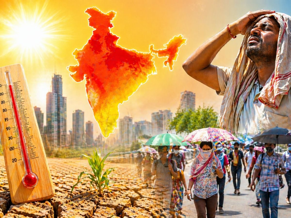 भीषण गर्मी बनी आर्थिक चुनौती, 2026 की हीटवेव से GDP, रोजगार और बिजली सिस्टम  पर संकट - News18 हिंदी