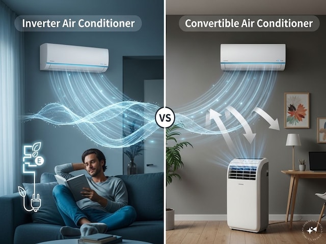 Inverter AC या Convertible AC: किसमें ज्यादा कूलिंग, किसमें आएगा कम बिजली बिल