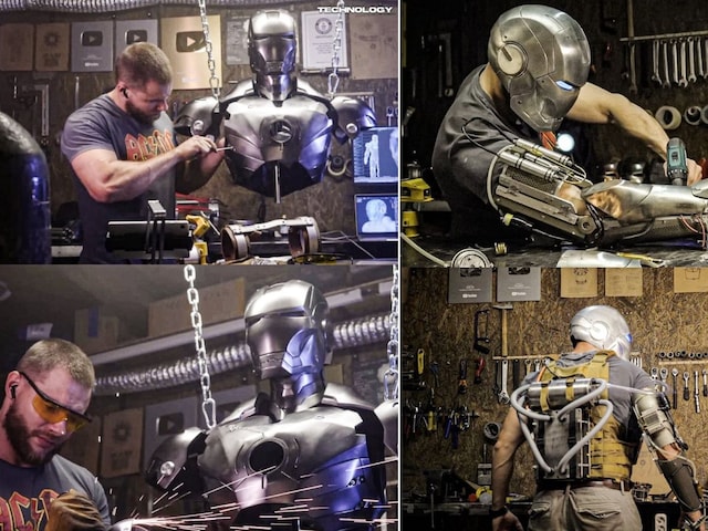 Real Iron Man: 6 साल की मेहनत, टेस्ला की बैटरी और बन गया टोनी स्टार्क