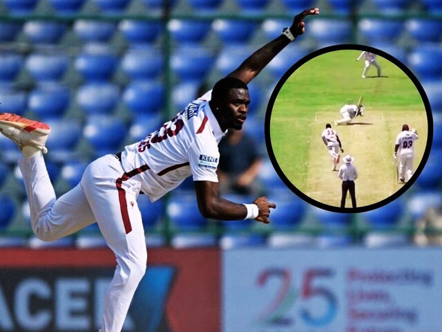West Indies batsman was hit on the head by a dangerous bouncer, the match had to be cancelled. 