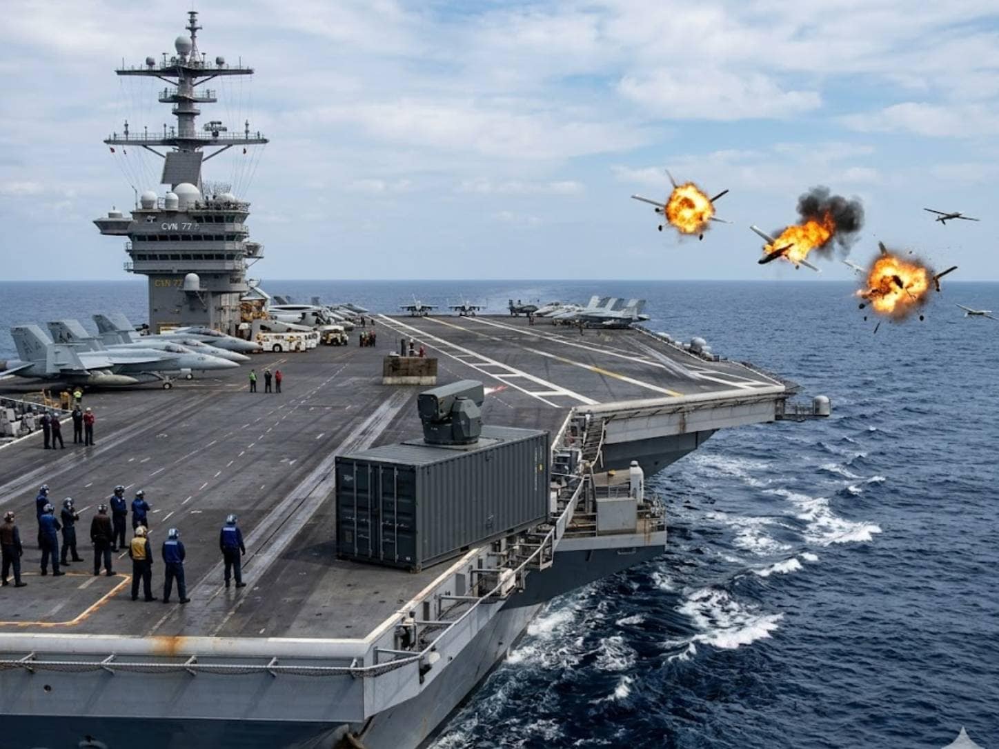 US Navy successfully tests laser weapon against drones | News Minimalist