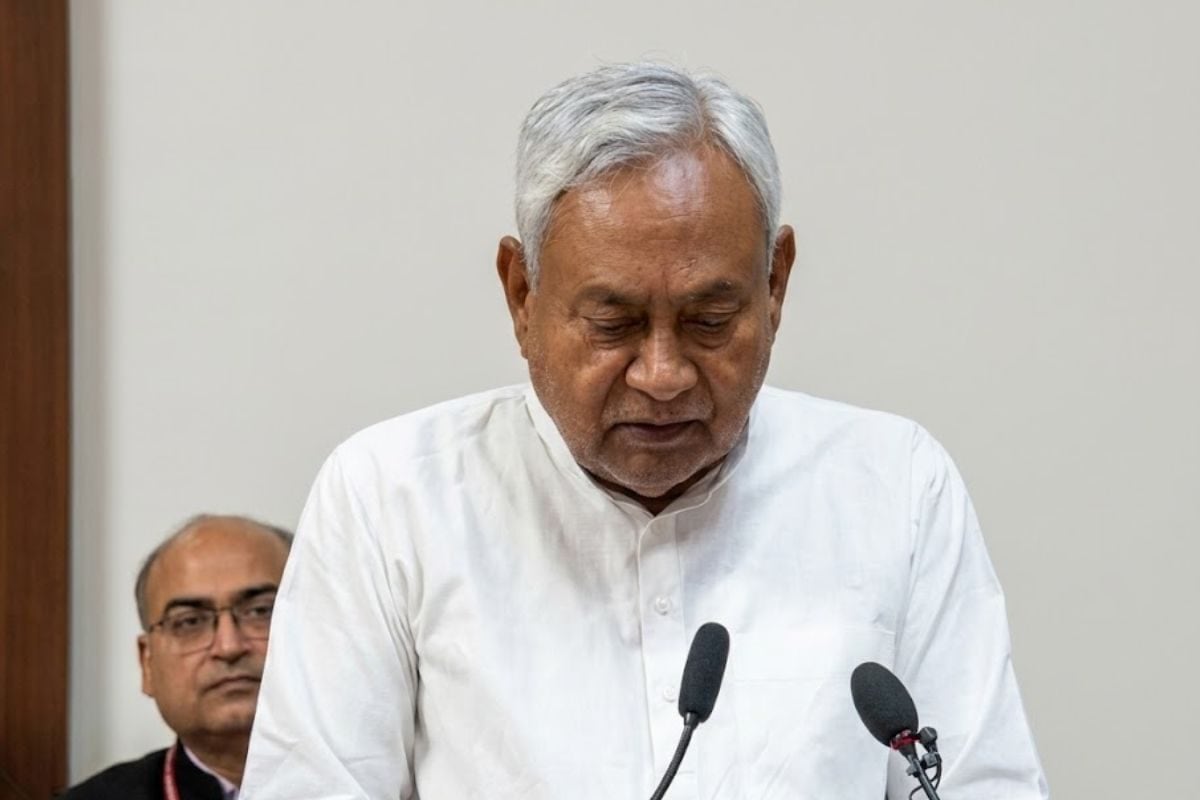 मैं नीतीश कुमार... 'सुशासन बाबू' अब हो गए राज्यसभा सांसद, संसद भवन में आज ली शपथ