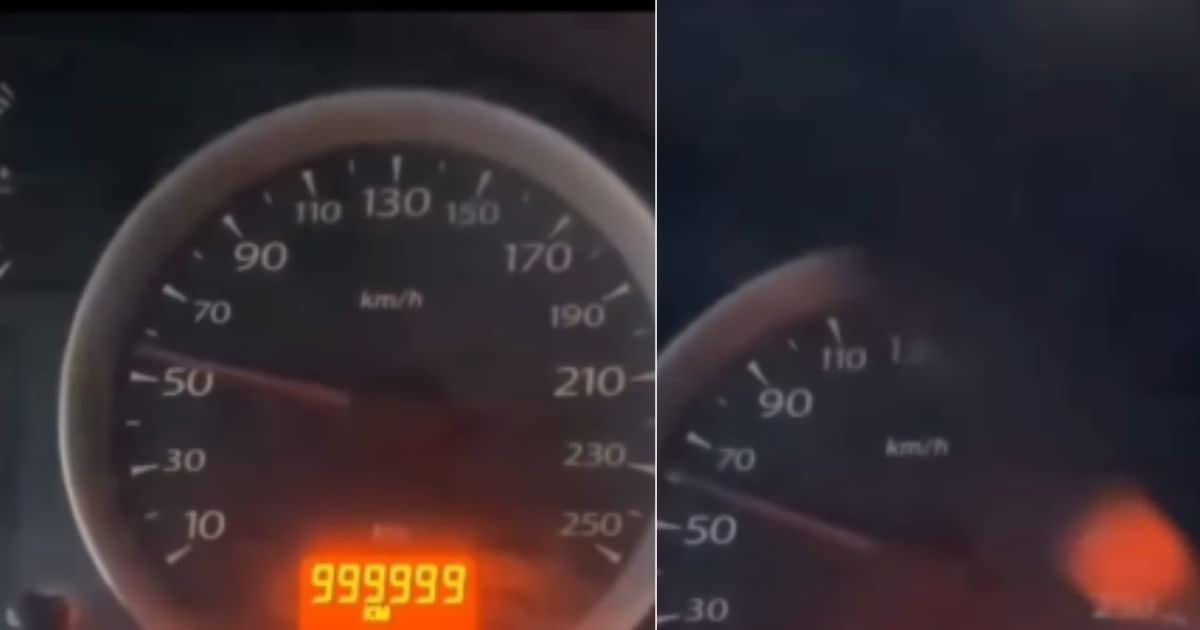 9,99,999 KM…and then everything is zero! This car made a unique record