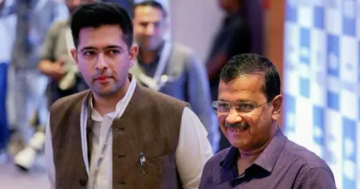 Raghav Chadha News | Raghav Chadha Arvind Kejriwal | राघव चड्ढा को अरविंद केजरीवाल की AAP का जवाब, राज्यसभा के उपनेता पद से हटाने की बताई वजह