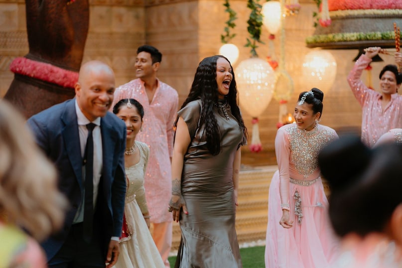 Rihanna Ambani Family 