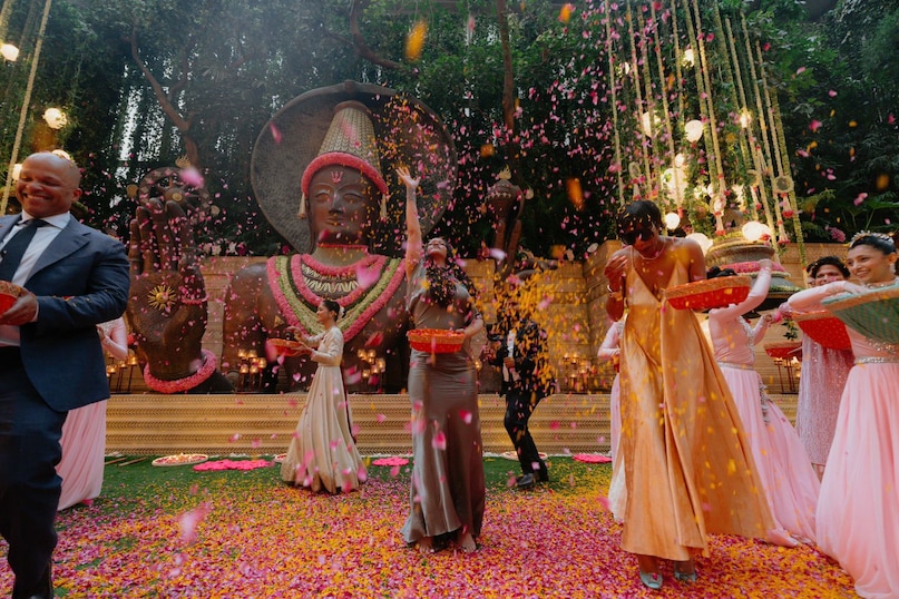 Rihanna Ambani Family 