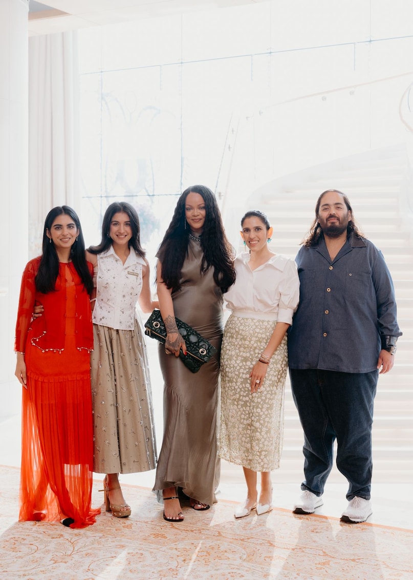 Rihanna Ambani Family 