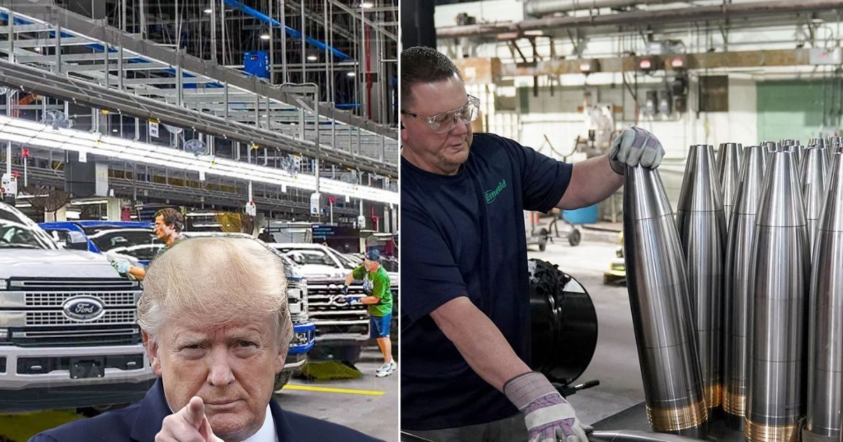 What has happened to Trump? Told car manufacturing companies to make weapons!