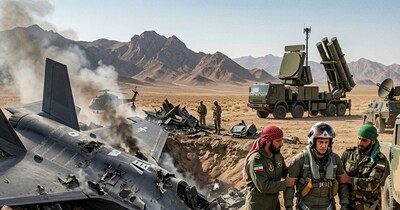 ईरान ने जिंदा दबोचा अमेरिकी F-35 पायलट (AI Photo)