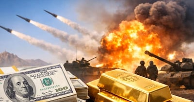 ईरान युद्ध में बदला निवेश ट्रेंड, सोने को पीछे छोड़ अमेरिकी डॉलर बना सबसे बड़ा सेफ हेवन. (Image:AI)