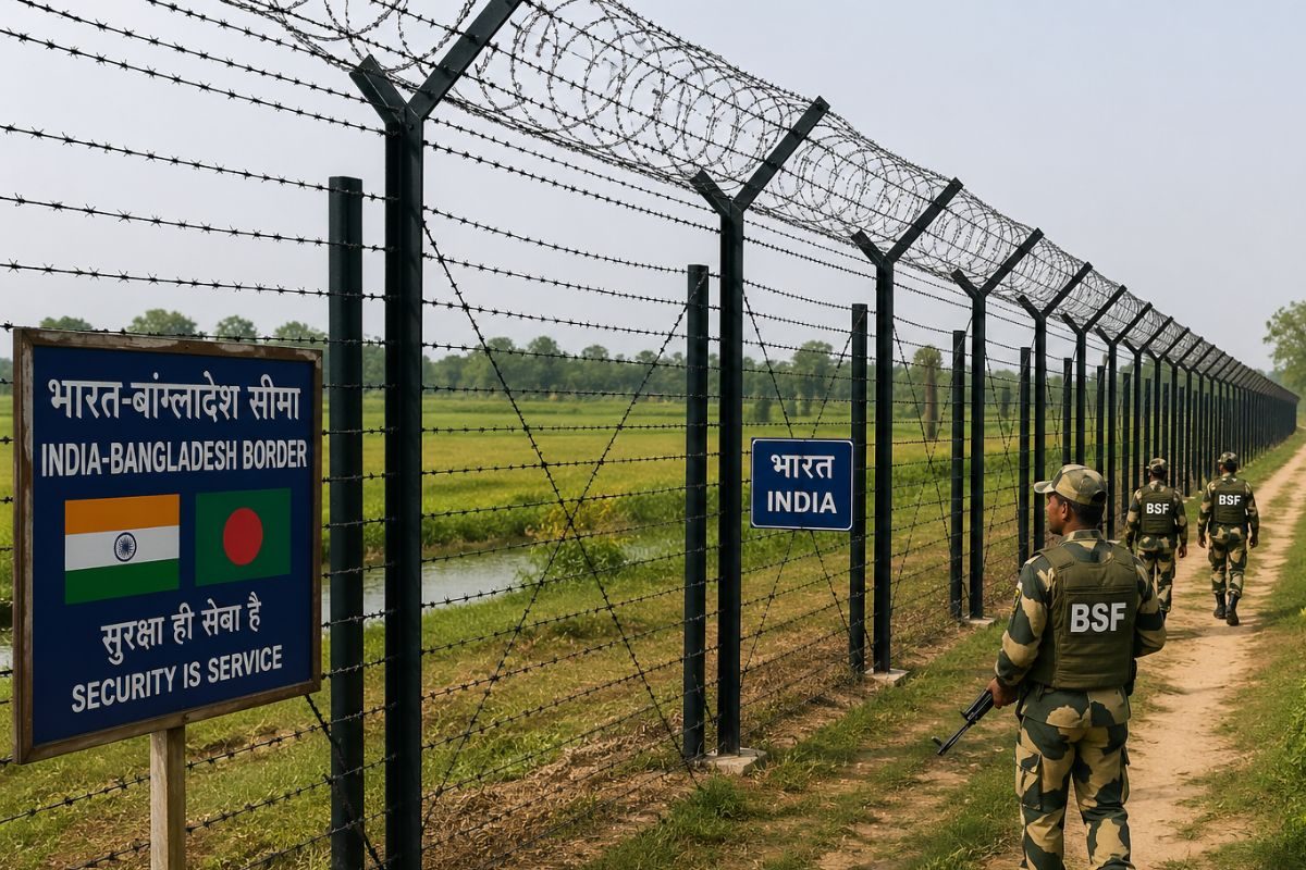 भारत-बांग्लादेश बॉर्डर कितना लंबा, किन-किन राज्यों से जुड़ा, कौन करता है रखवाली, रेडक्लिफ लाइन पर सुवेंदु सरकार का क्या है प्लान?