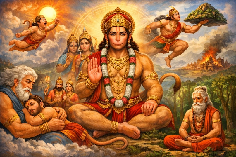 भगवान हनुमान क्यों कहलाते हैं ‘चिरंजीवी’? जानिए उनकी अमरता की पूरी कहानी, आशीर्वाद और इसके पीछे का रहस्य