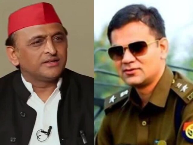 BJP ने टेस्‍ट क‍िए एजेंट भेजे हैं... IPS अजय पाल शर्मा को देख अख‍िलेश आगबबूला