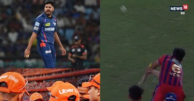 आवेश खान की हरकत पर मचा बवाल.