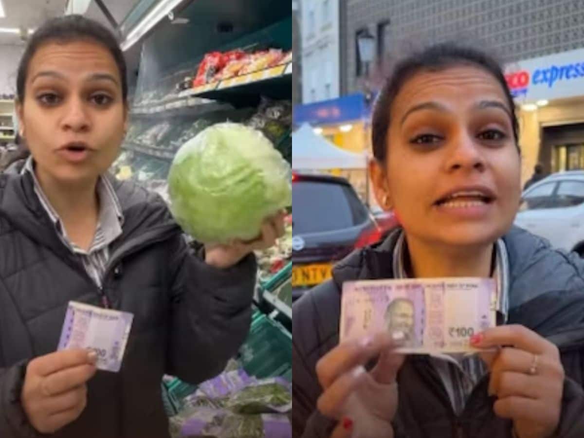 100 रुपये लेकर London पहुंची महिला, लिया शॉपिंग चैलेंज, खरीदारी देख सोच में पड़ जाएंगे आप!