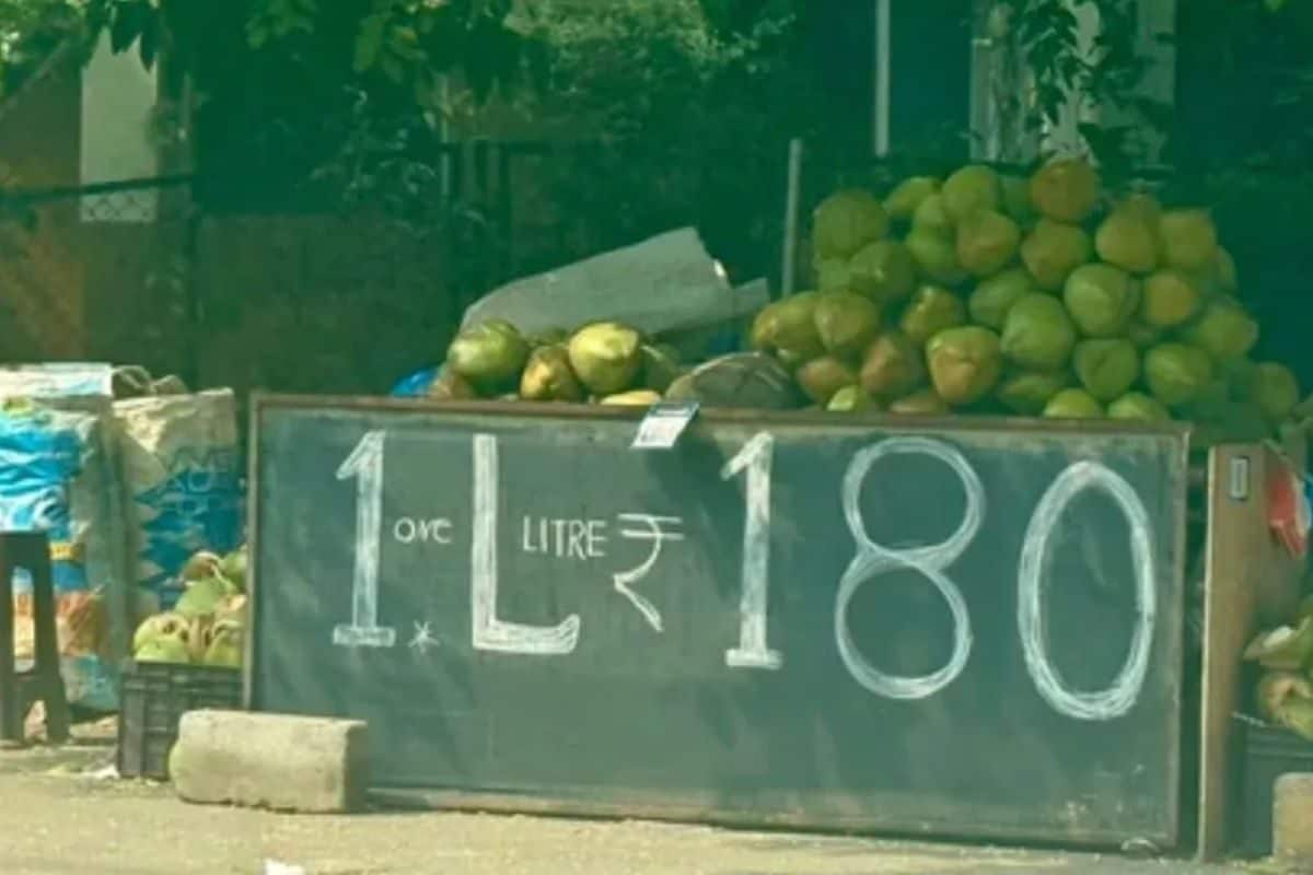 बेंगलुरु में नारियल पानी बना ‘लक्जरी आइटम’, 180 रुपये में मिल रहा एक, लेकिन कहानी में है ट्विस्ट!