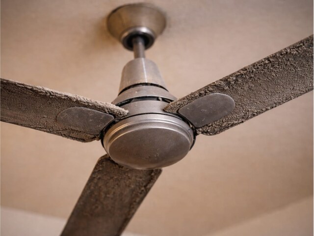How to clean a ceiling fan without a ladder or chair, learn this smart method 