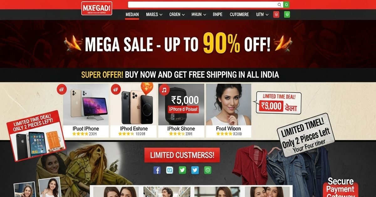 ऑफर के लालच में खाली हो सकता है अकाउंट! ऑनलाइन शॉपिंग करते समय ऐसे पहचानें फेक वेबसाइट