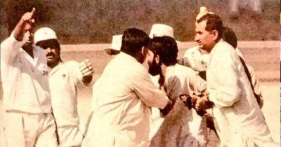 1989 में बीच मैदान पाकिस्तान में भारतीय कप्तान के श्रीकांत की फाड़ दी गई थी शर्ट