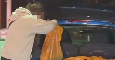 Woman Fills Petrol in Polythene Bags, Shocks Onlookers Amid Global Oil Crisis