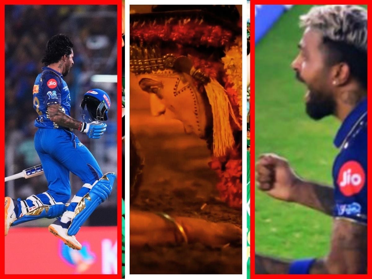 मिस तो नहीं कर दिया हार्दिक का IPL में 'कांतारा' एपिक मोमेंट, तिलक वर्मा को बीच मैच में लगाई डांट, फिर किया MAD सेलिब्रेशन