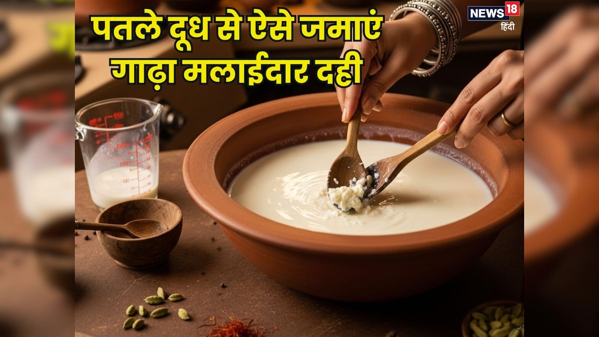 पतले दूध से घर में जमाएं गाढ़ा और मलाईदार दही, बस फॉलो करें ये टिप्स