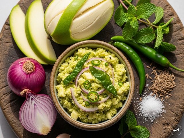कुछ इस अंदाज में बनाएं कच्चे आम और प्याज की चटनी, गर्मियों का सुपरफूड