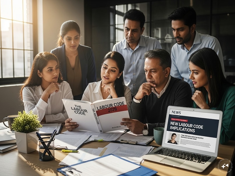 labour code, India labour codes, new labour laws India, wage code 2019, PF contribution changes, gratuity rules India, four day work week India, employee rights India