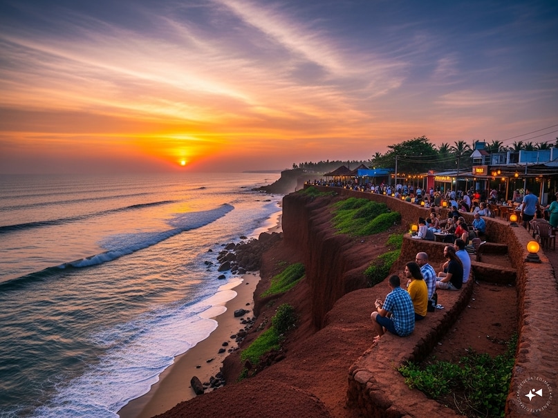 best sunset beaches India