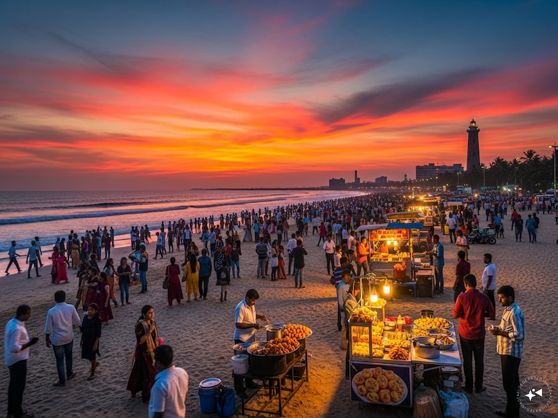 best sunset beaches India