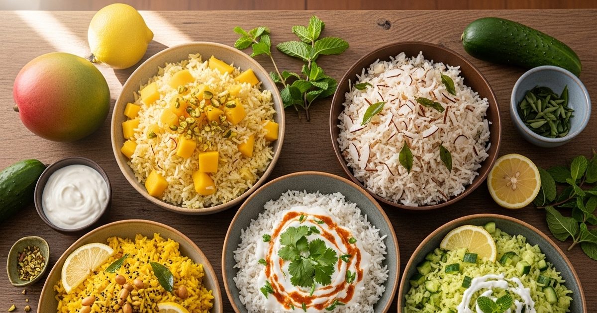 गर्मी में क्या खाएं समझ नहीं आ रहा? 5 राइस रेसिपी देंगी स्वाद के साथ ठंडक भी