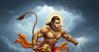 हनुमान जी को प्राप्त 8 सिद्धियां और 9 निधियां. (Photo: AI)